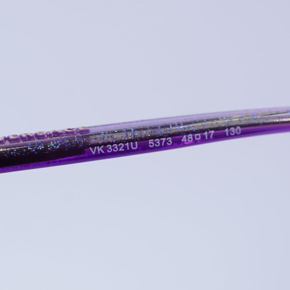 Versace Kids VK3321U 5373 Eyeglasses Lilac Glitter 48mm Cat Eye Frame - Picture 5 of 10